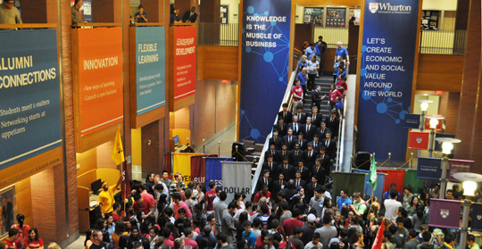 Alumnos Graduados en el MBA de Wharton, según algunos rankings, el mejor el mundo