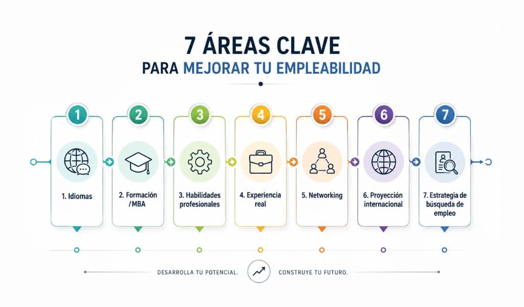 7 áreas para mejorar la empleabilidad