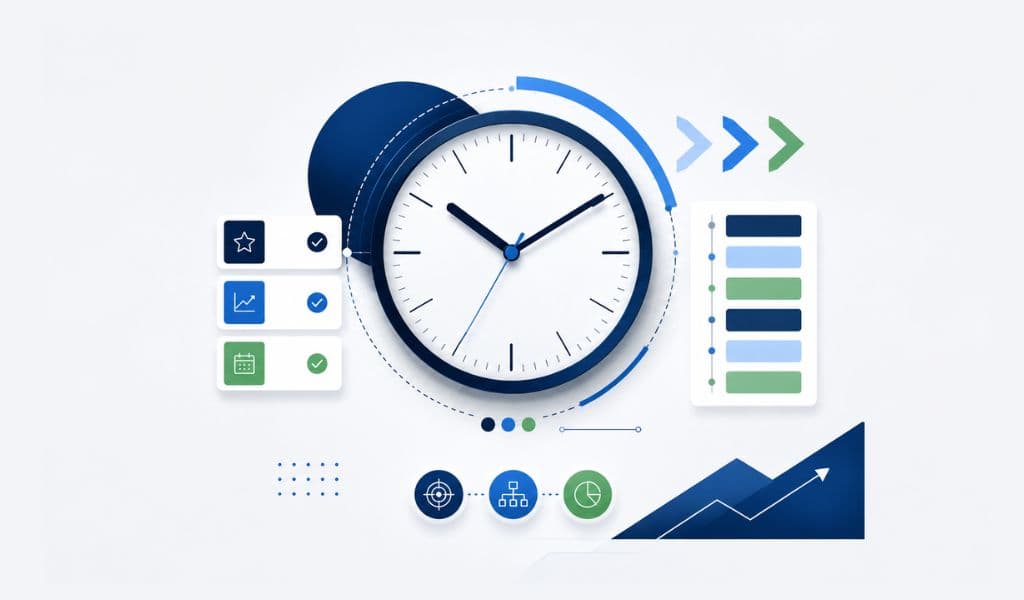 Gestión del tiempo con reloj