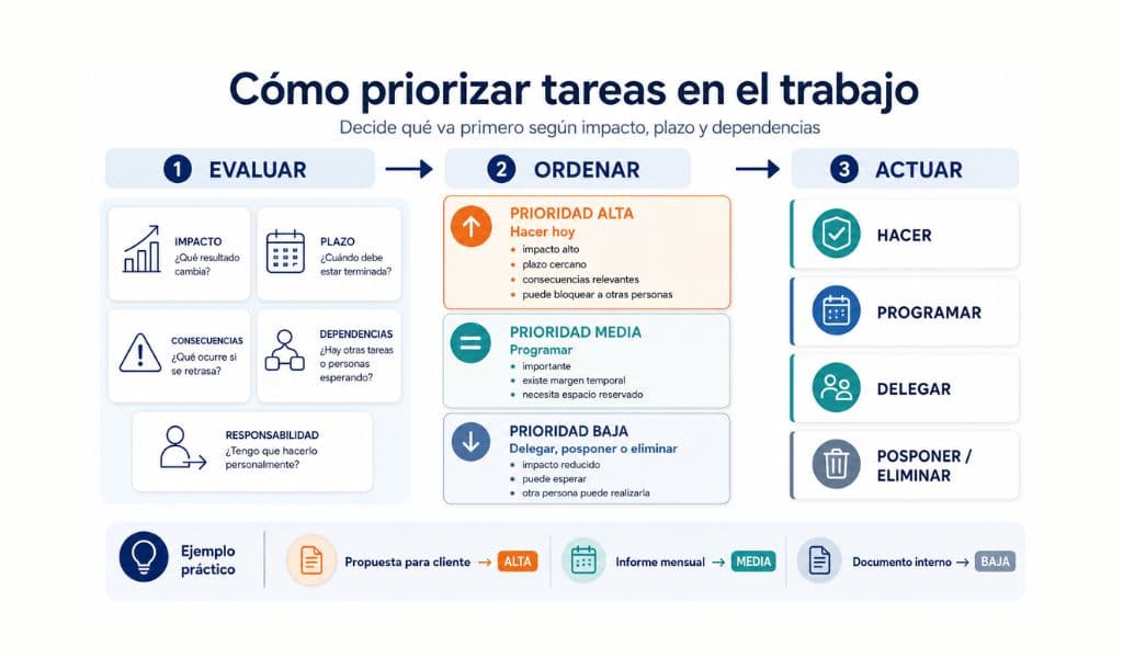 Cómo priorizar tareas
