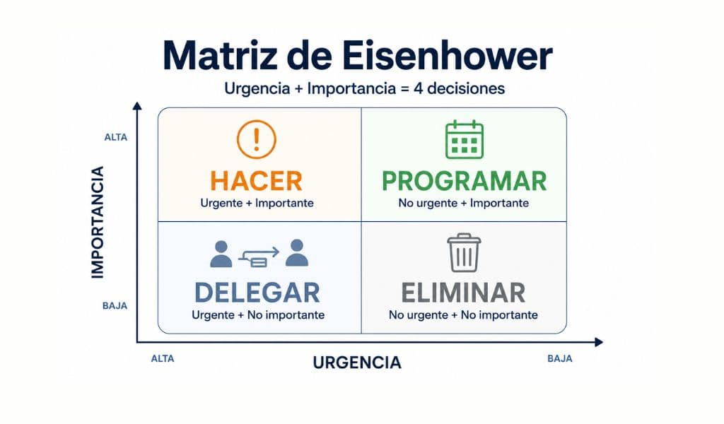 Matriz de Eisenhower qué es